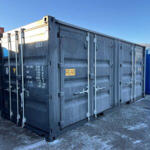 Küljeustega merekonteinerid